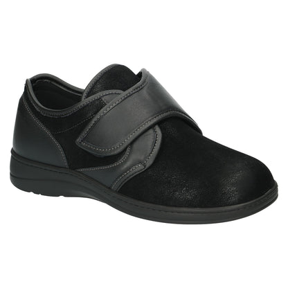Pantoufles orthopédiques hommes Pavel Noires Nouvelle Collection automne/hiver 2025 Chaussures Jeanmart Magasins Belgique Liege Grivegnée Ans Namur