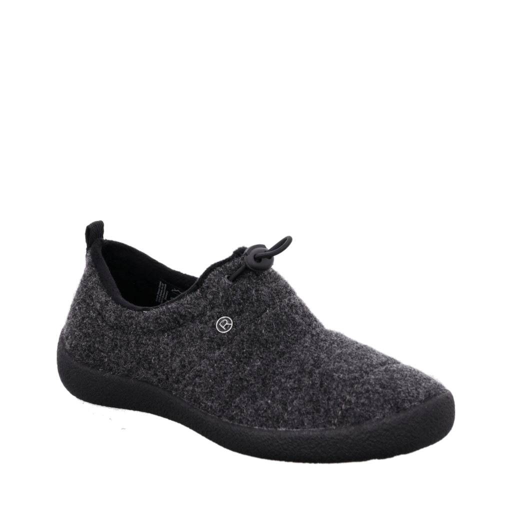 Pantoufles Olbia Noires Chaussures femmes Marque Rohde Nouvelle Collection Automne Hiver 2025 Magasins Chaussures Belgique Liège Grivegnée Ans Namur