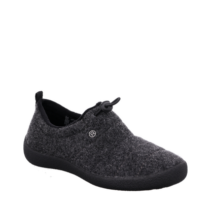 Pantoufles Olbia Noires Chaussures femmes Marque Rohde Nouvelle Collection Automne Hiver 2025 Magasins Chaussures Belgique Liège Grivegnée Ans Namur