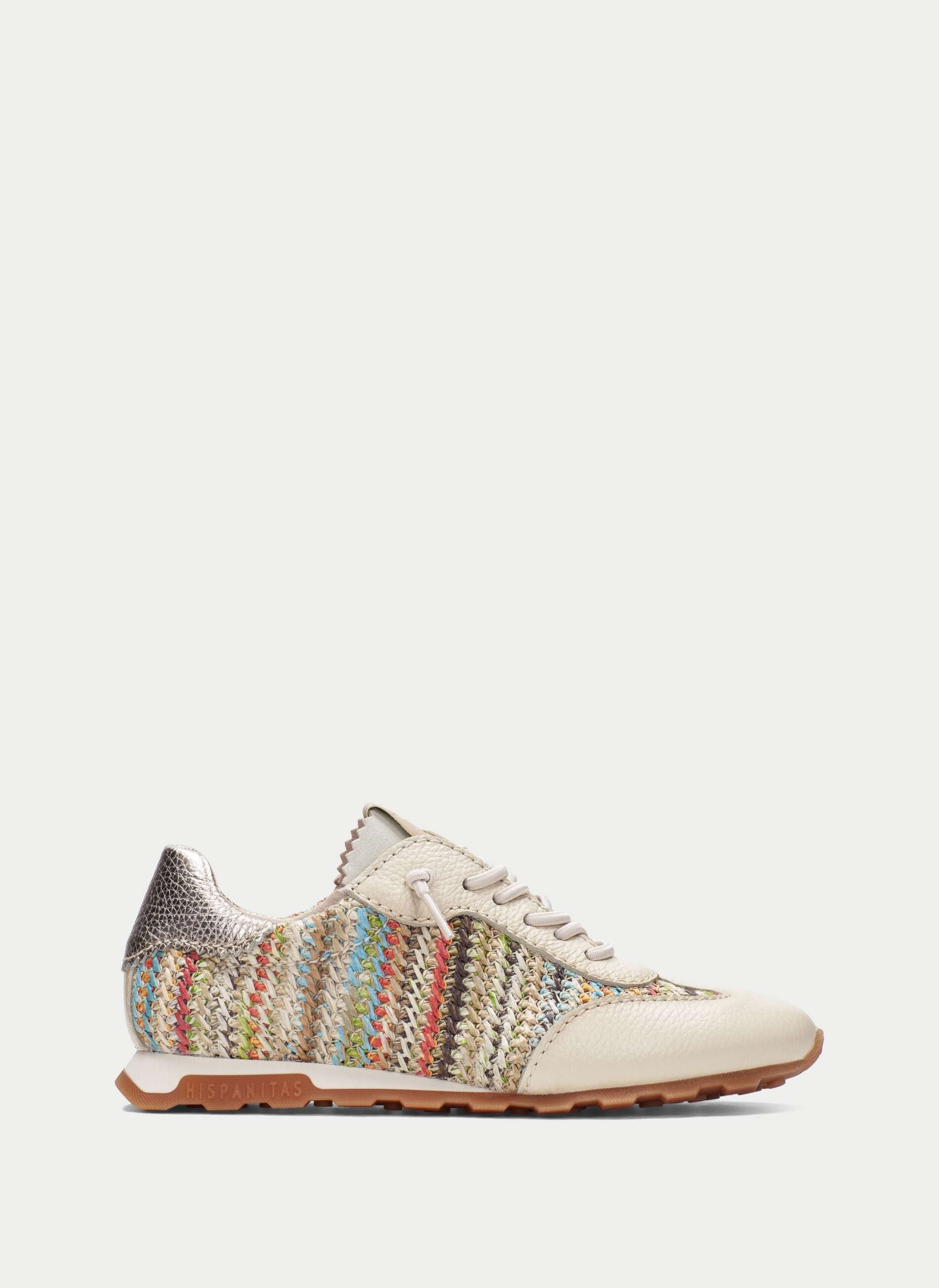 Baskets Zinnia Beiges article RHV2645964 Chaussures femmes marque Hispanitas Espagne Nouvelle Collection Printemps/été 2026 Chaussures Jeanmart Magasins Belgique Liege Grivegnée Ans Namur