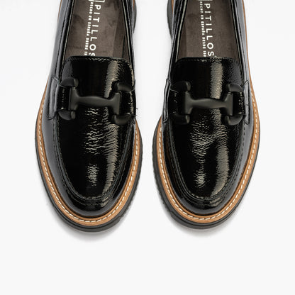 Zwarte Torreya-loafers 