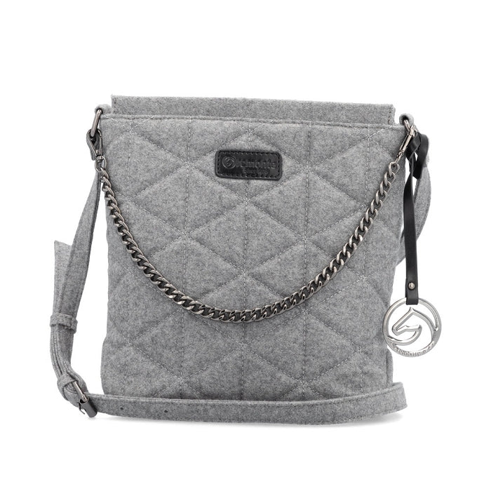 Sac Sceau Gris femmes Marque Rieker Remonte Nouvelle Collection Automne Hiver 2025 Magasins Chaussures Belgique Liège Grivegnée Ans Namur