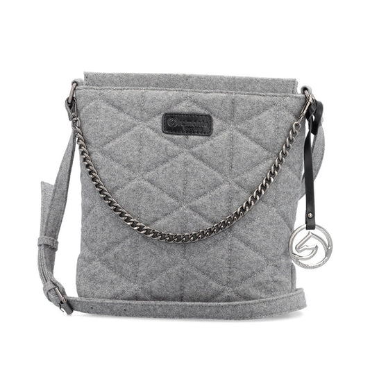 Sac Sceau Gris femmes Marque Rieker Remonte Nouvelle Collection Automne Hiver 2025 Magasins Chaussures Belgique Liège Grivegnée Ans Namur