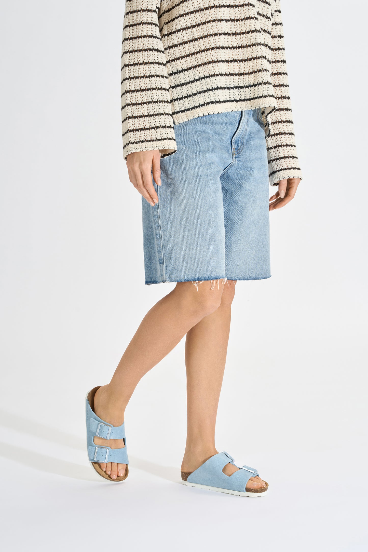 Mules Alba Bleu Clair