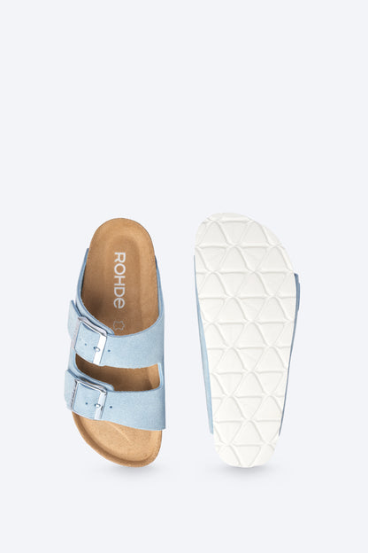 Mules Alba Bleu Clair