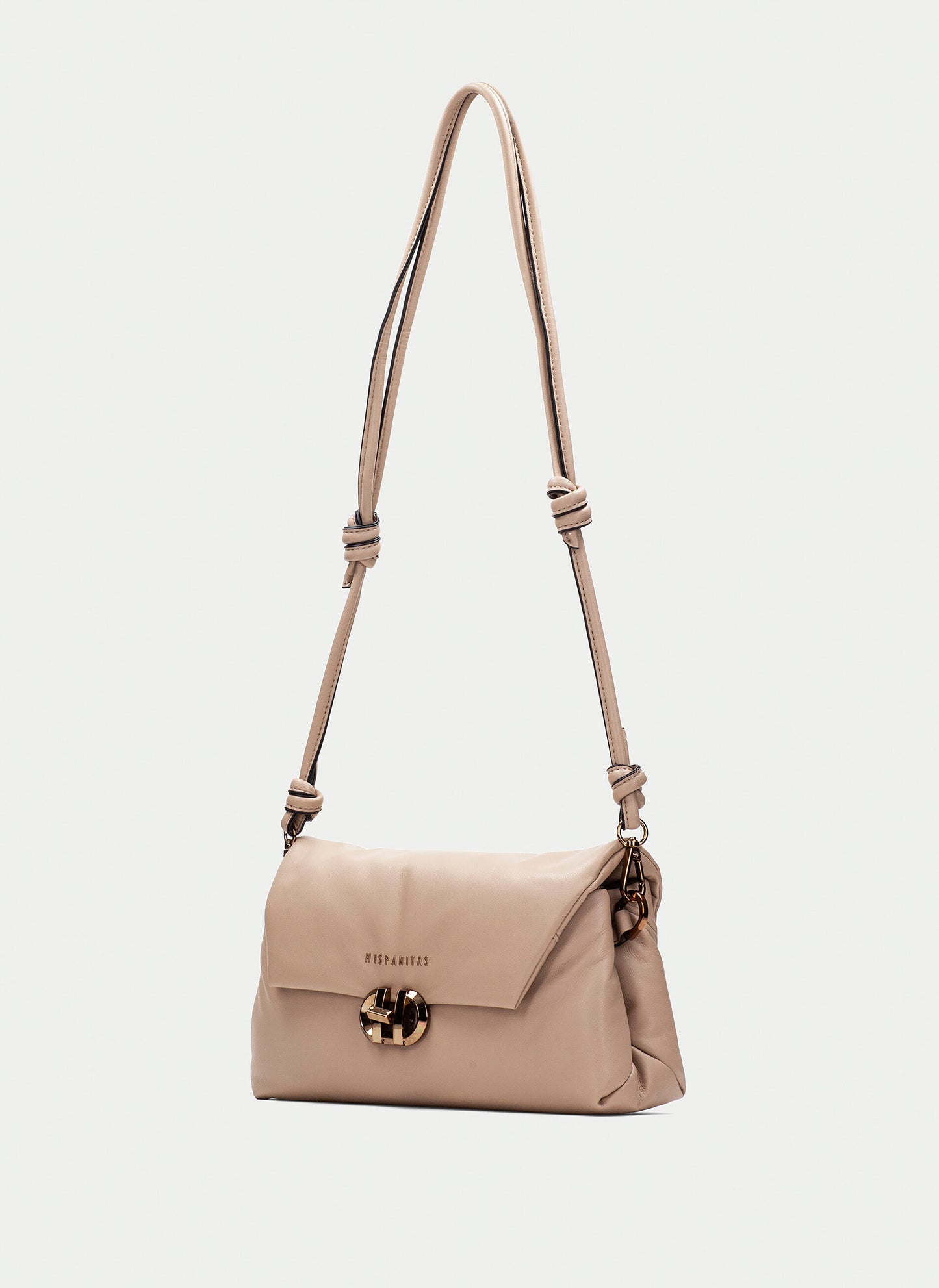Article BI254157 Marque Hispanitas Sac Clutch Beige Nouvelle collection automne hiver 2025 Magasins Belgique Liège Grivegnée Ans Namur Eupen
