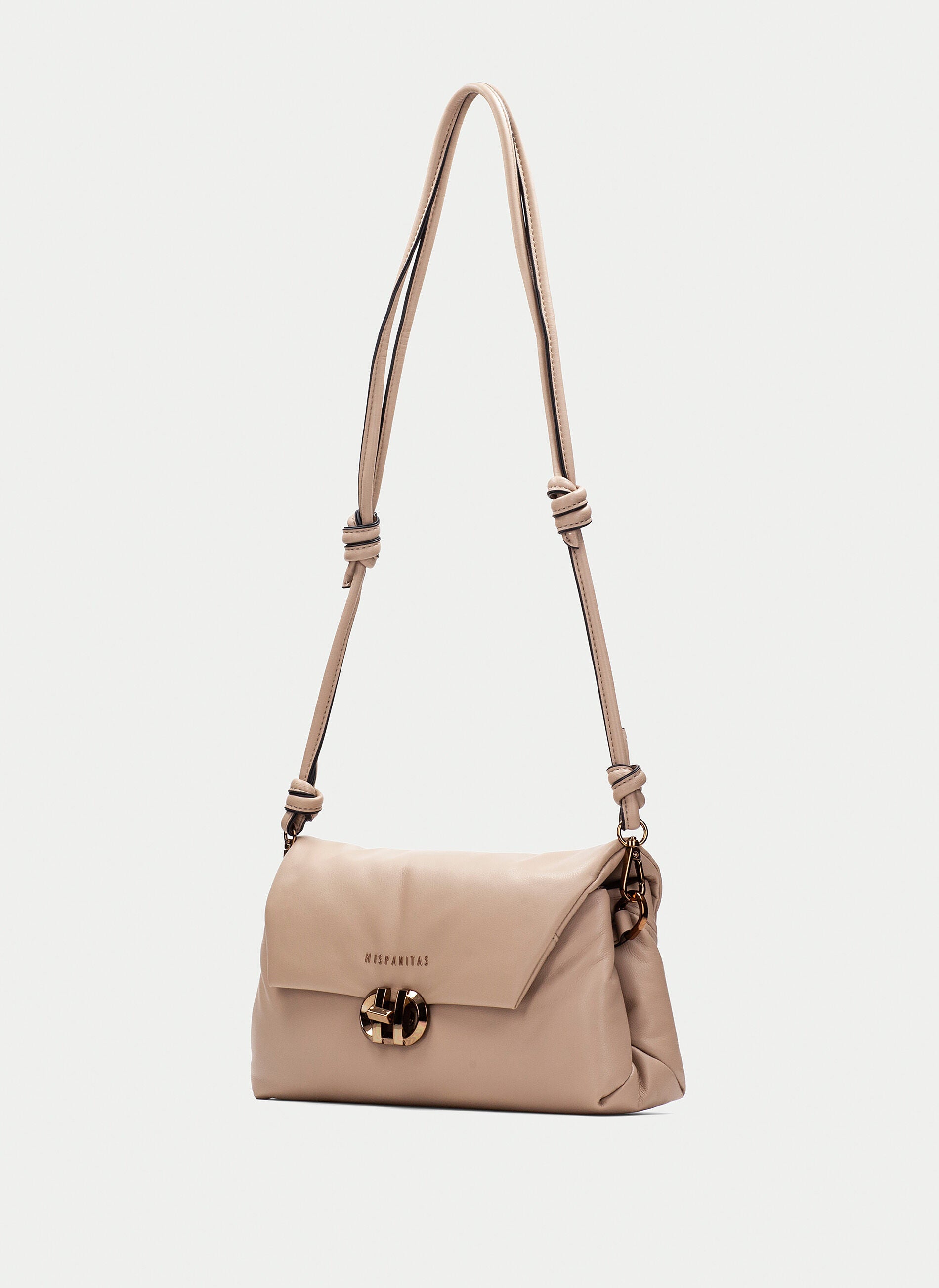 Article BI254157 Marque Hispanitas Sac Clutch Beige Nouvelle collection automne hiver 2025 Magasins Belgique Liège Grivegnée Ans Namur Eupen