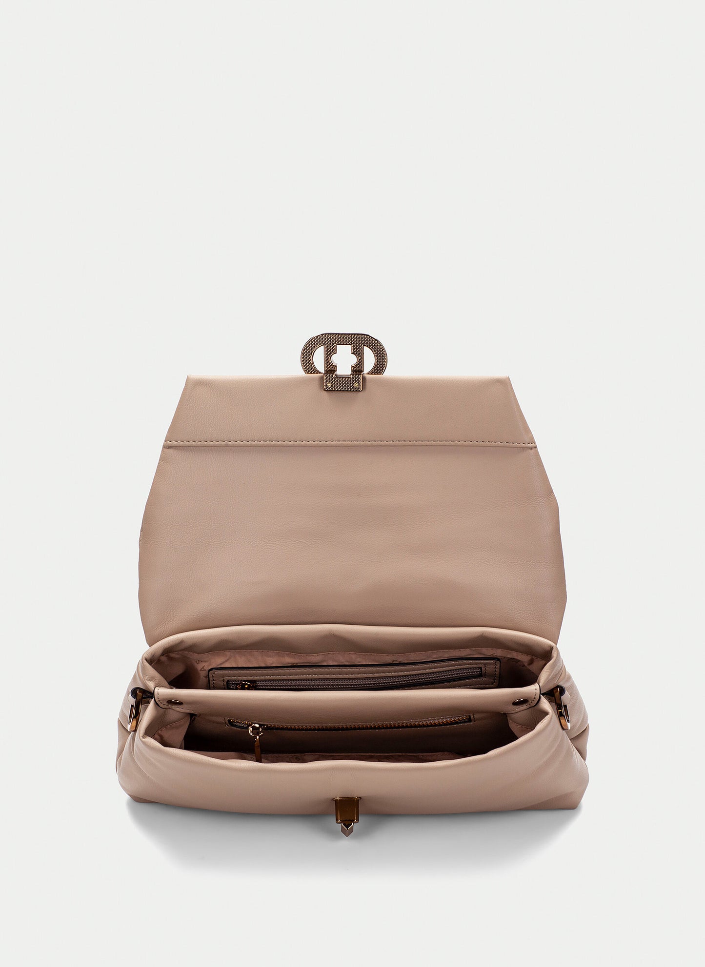 Sac Clutch Beige