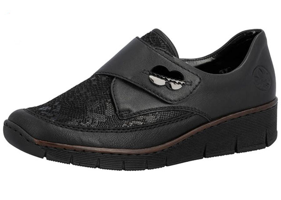 Molières Agier Noires Chaussures femmes Marque Rieker Remonte Nouvelle Collection Automne/Hiver 2026 Magasins Jeanmart Belgique Liège Grivegnée Ans Namur Eupen