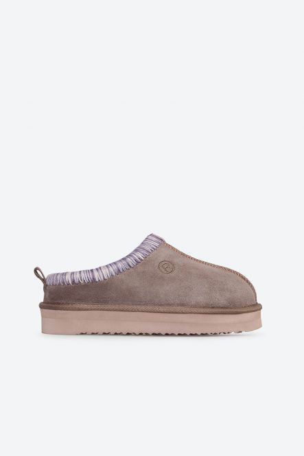 Pantoufles Genova Taupes