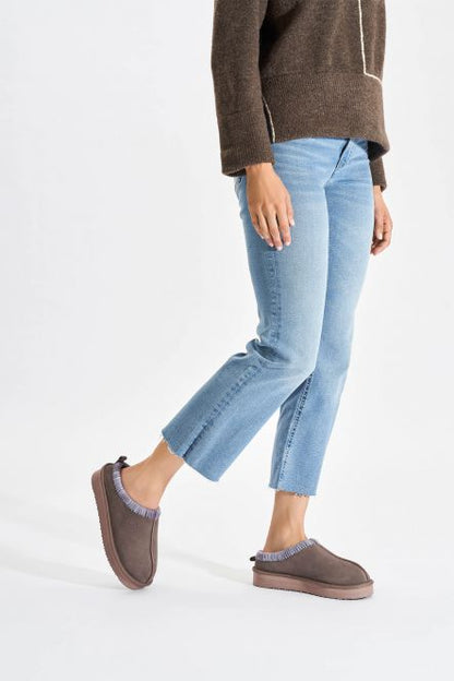 Pantoufles Genova Taupes