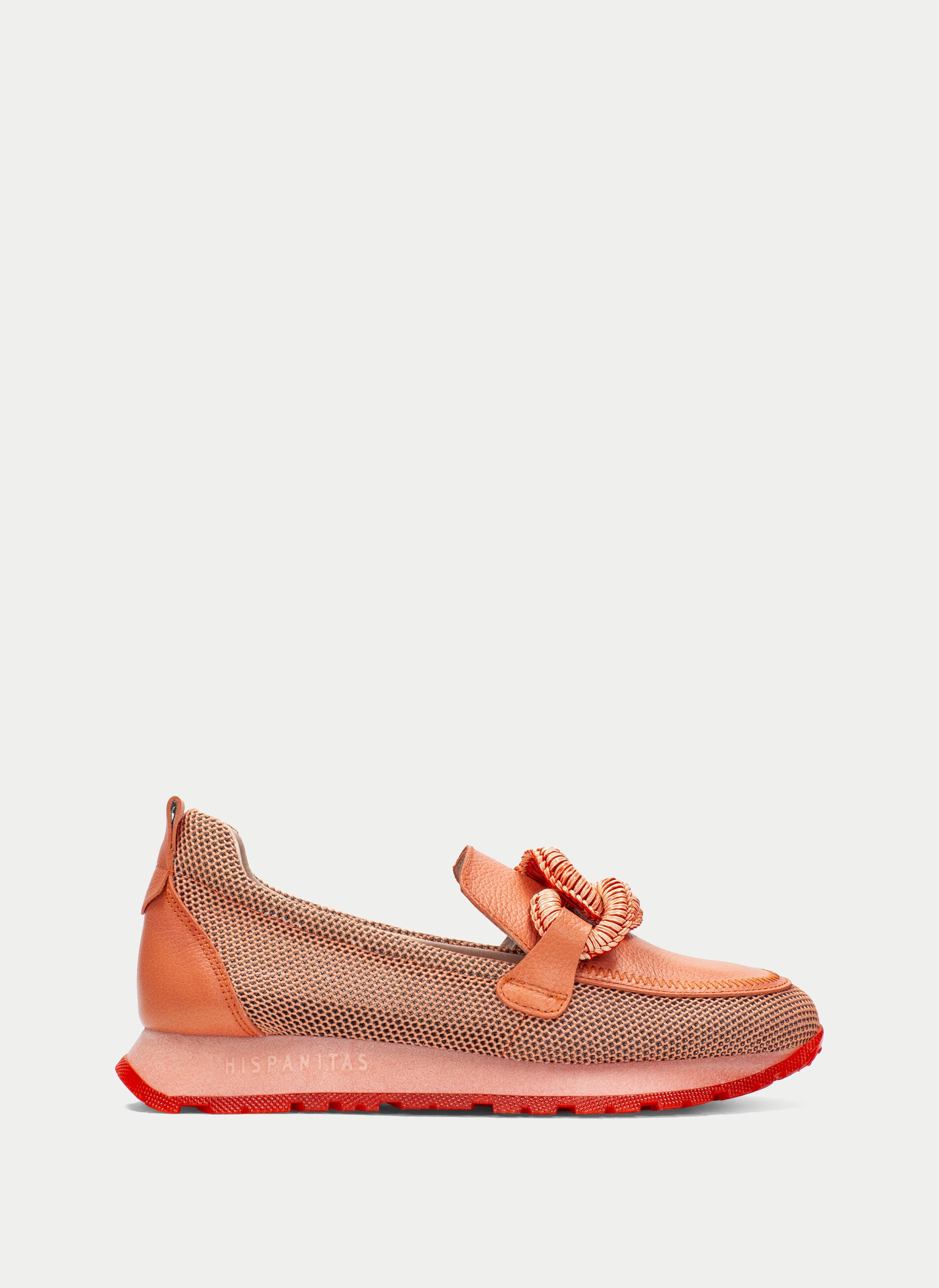 Mocassins Braulio Corail article hv254065 Marque Hispanitas Chaussures Femmes Magasin Belgique Liège Grivegnée Ans Namur Eupen Nouvelle Collection Printemps été 2025