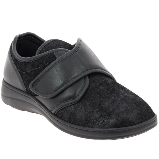 Pantoufles Pavel Noires Nouvelle Collection automne/hiver 2025 Chaussures Jeanmart Magasins Belgique Liege Grivegnée Ans Namur