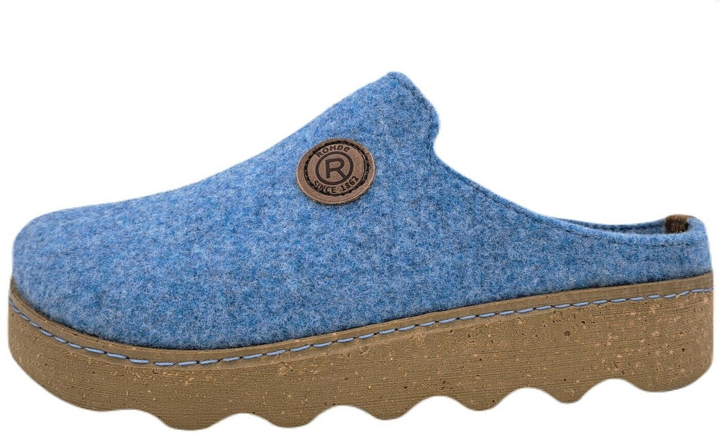 Pantoufles Easys Bleues