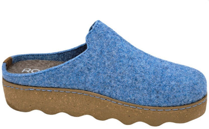 Pantoufles Easys Bleues