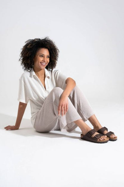 Gabrielle Brown Mules 