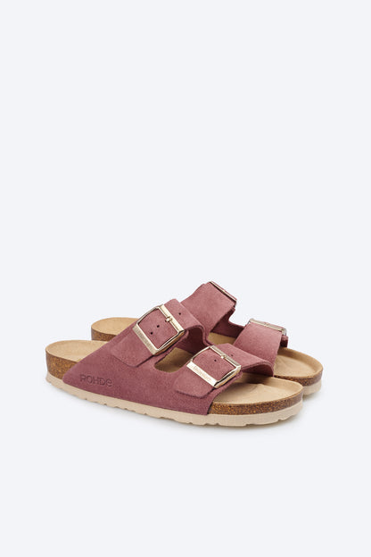 Mules Alba Violettes Article 5590marque Rohde chaussures hommes magasin chaussures Jeanmart Belgique Liège Grivegnée Ans Namur Eupen