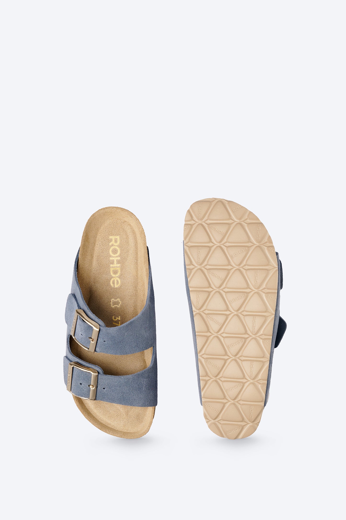 Mules Alba Bleu Foncé