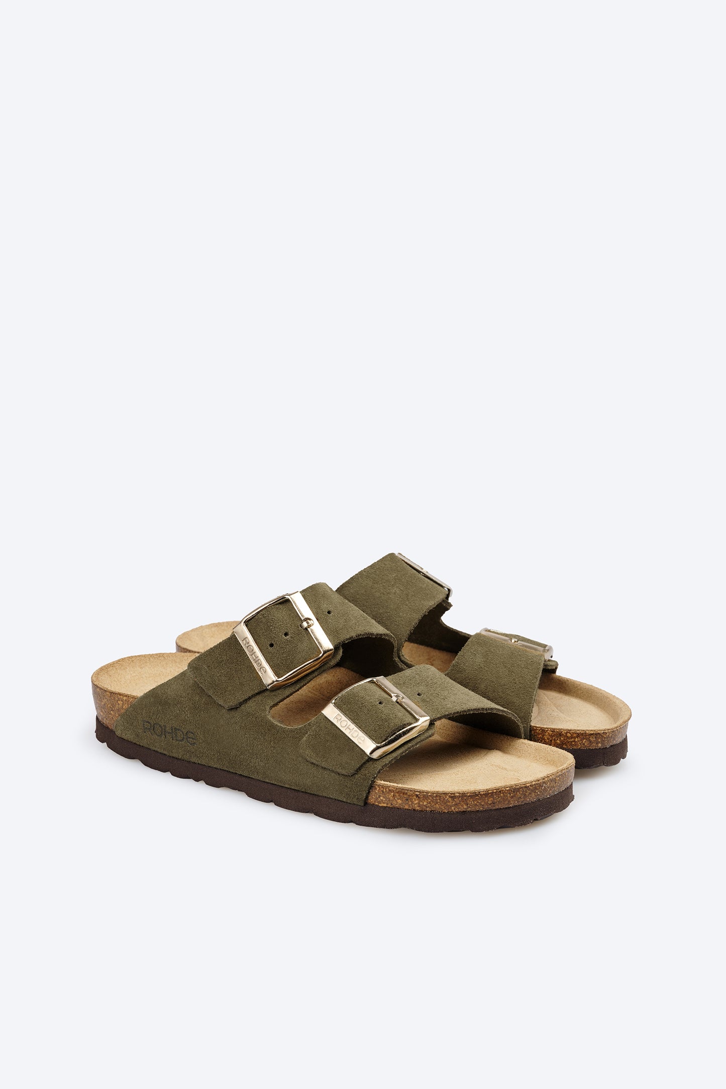 Mules Alba Kaki Article 5590 marque Rohde chaussures hommes magasin chaussures Jeanmart Belgique Liège Grivegnée Ans Namur Eupen