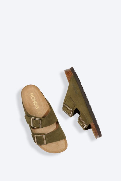 Mules Alba Kaki