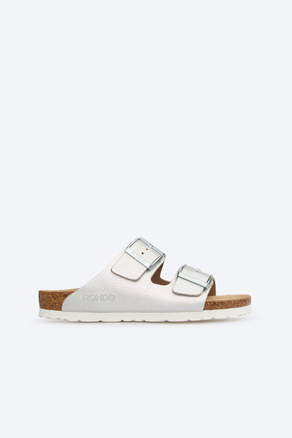 Mules Alba Argentées