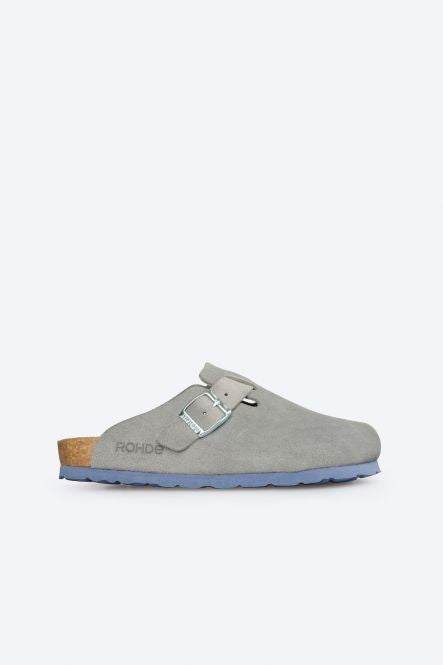 Blaue Maddy-Pantoletten 