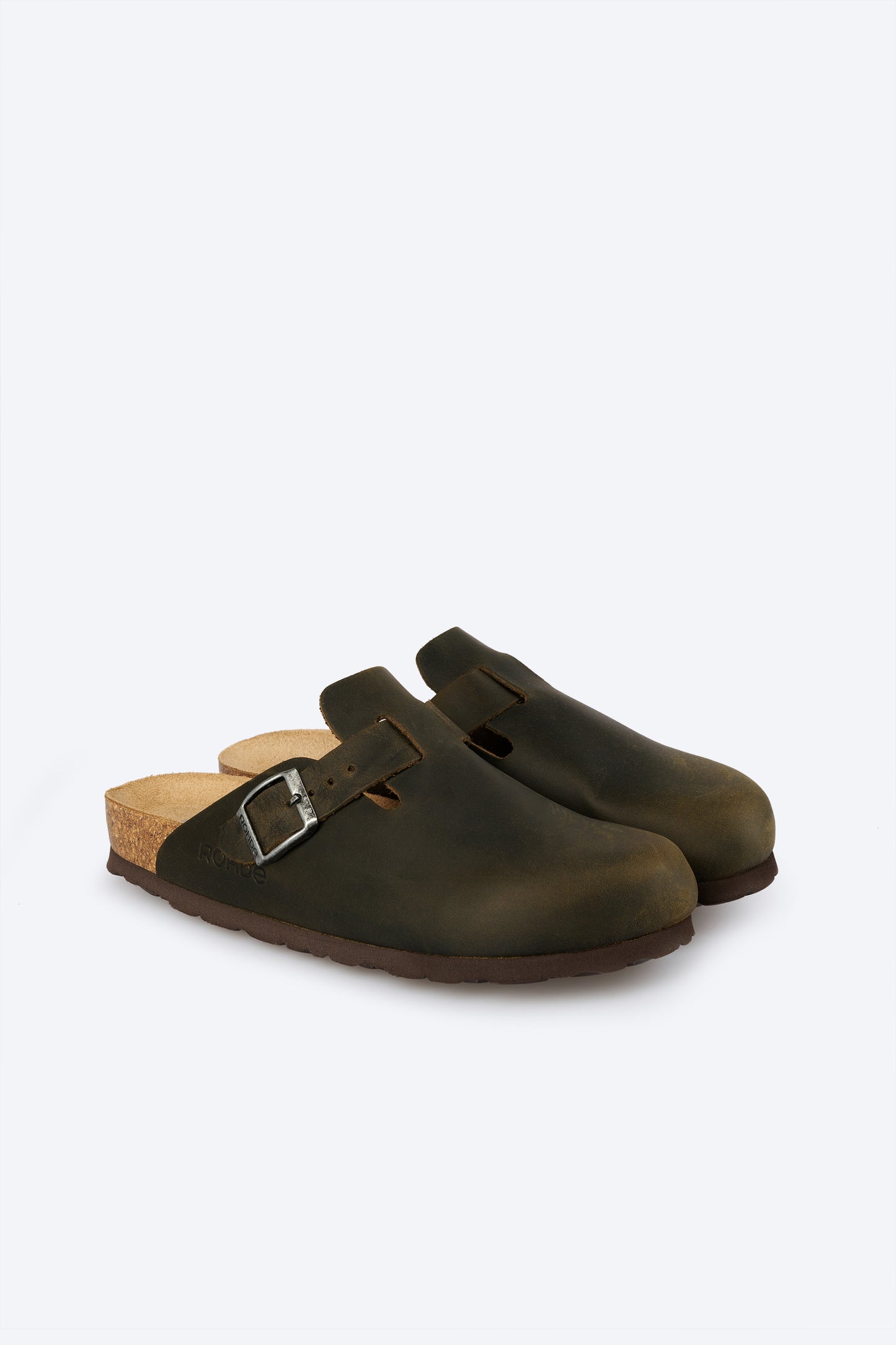 Sabots Alba Kaki Foncé article 6073 marque Rohde Magasins chaussures Jeanmart Liege Grivegnée Ans Namur Eupen Nouvelle collection printemps été 2026