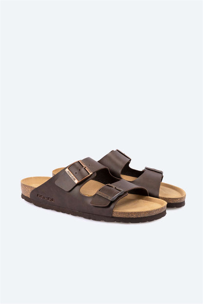 Mules Sunnys Brunes Article 5920 marque Rohde chaussures hommes magasin chaussures Jeanmart Belgique Liège Grivegnée Ans Namur Eupen