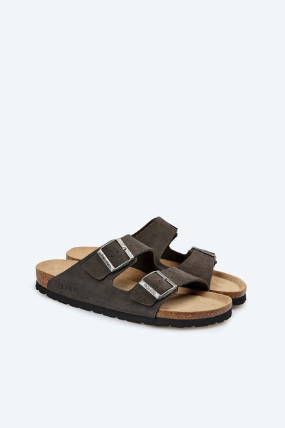 Mules Sunny's Grises Article 5922 marque Rohde chaussures hommes magasin chaussures Jeanmart Belgique Liège Grivegnée Ans Namur Eupen