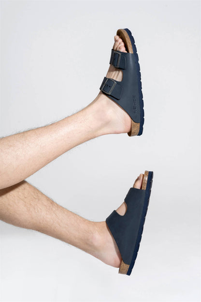 Mules Sunny Bleues