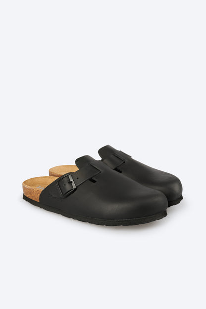 Sabots Sunnys Noirs Article 6698 Chaussures hommes marque Rohde Nouvelle Collection Printemps/été 2026 Chaussures Jeanmart Magasins Belgique Liege Grivegnée Ans Namur Eupen
