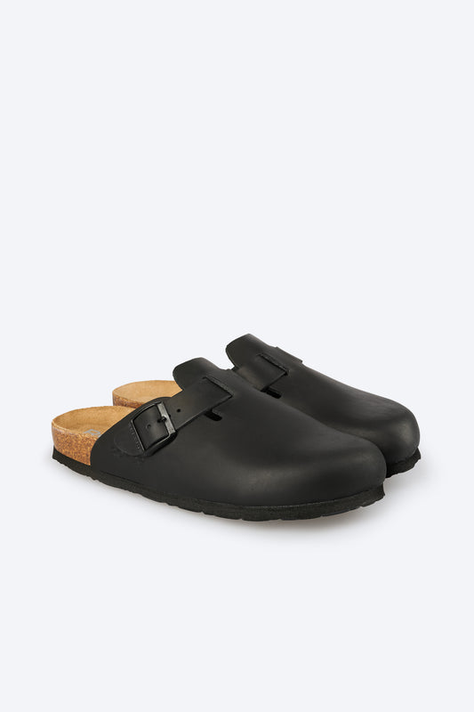 Sabots Sunnys Noirs Article 6698 Chaussures hommes marque Rohde Nouvelle Collection Printemps/été 2026 Chaussures Jeanmart Magasins Belgique Liege Grivegnée Ans Namur Eupen