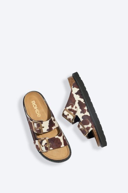 Mules Tropea Vache