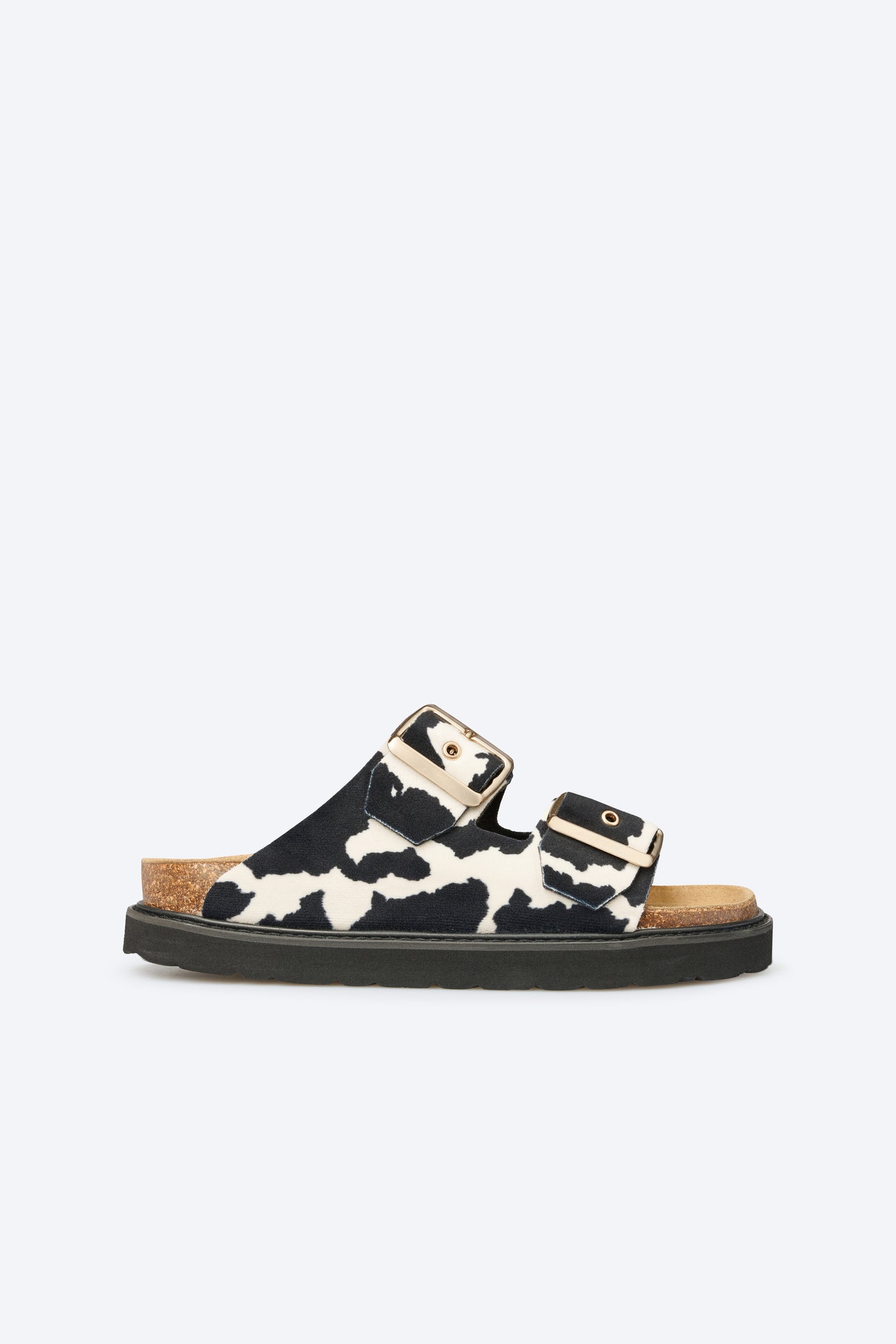 Mules Tropea Vache Noire