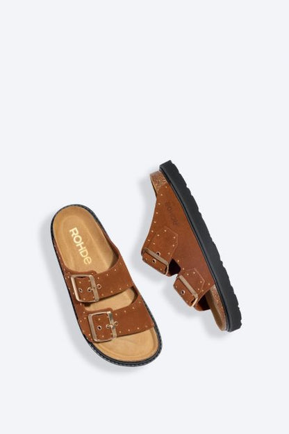 Mules Tropea Camel