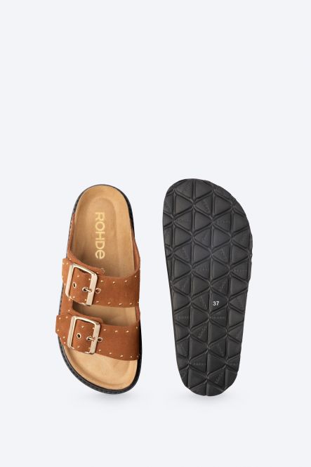 Mules Tropea Camel