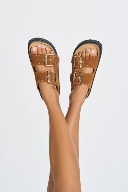 Mules Tropea Camel