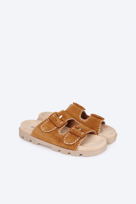 Mules Venezia Camel