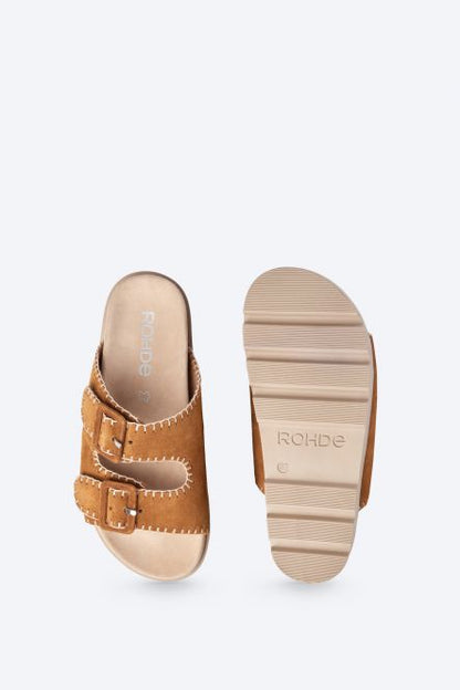 Mules Venezia Camel