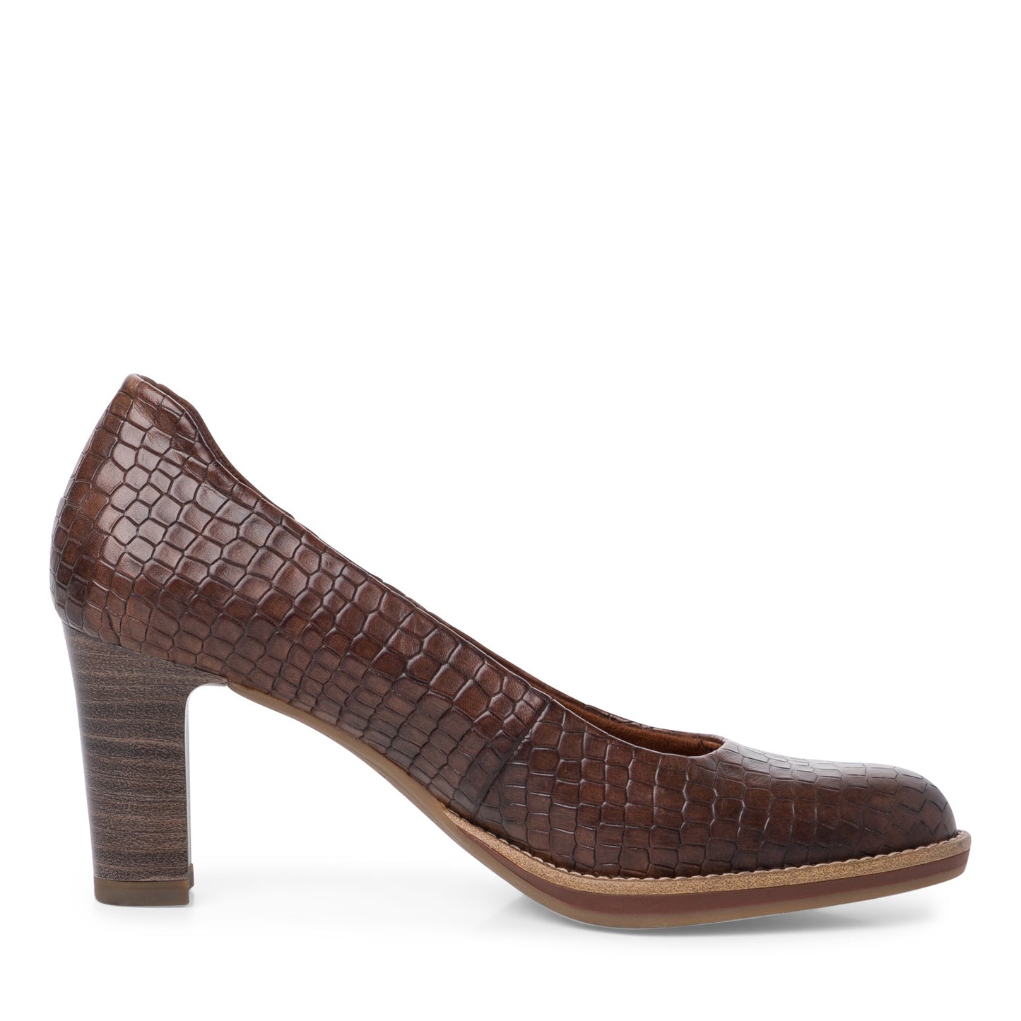 Braune Indianapolis-Pumps