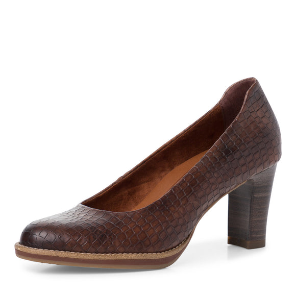 Bruine Indianapolis-pumps