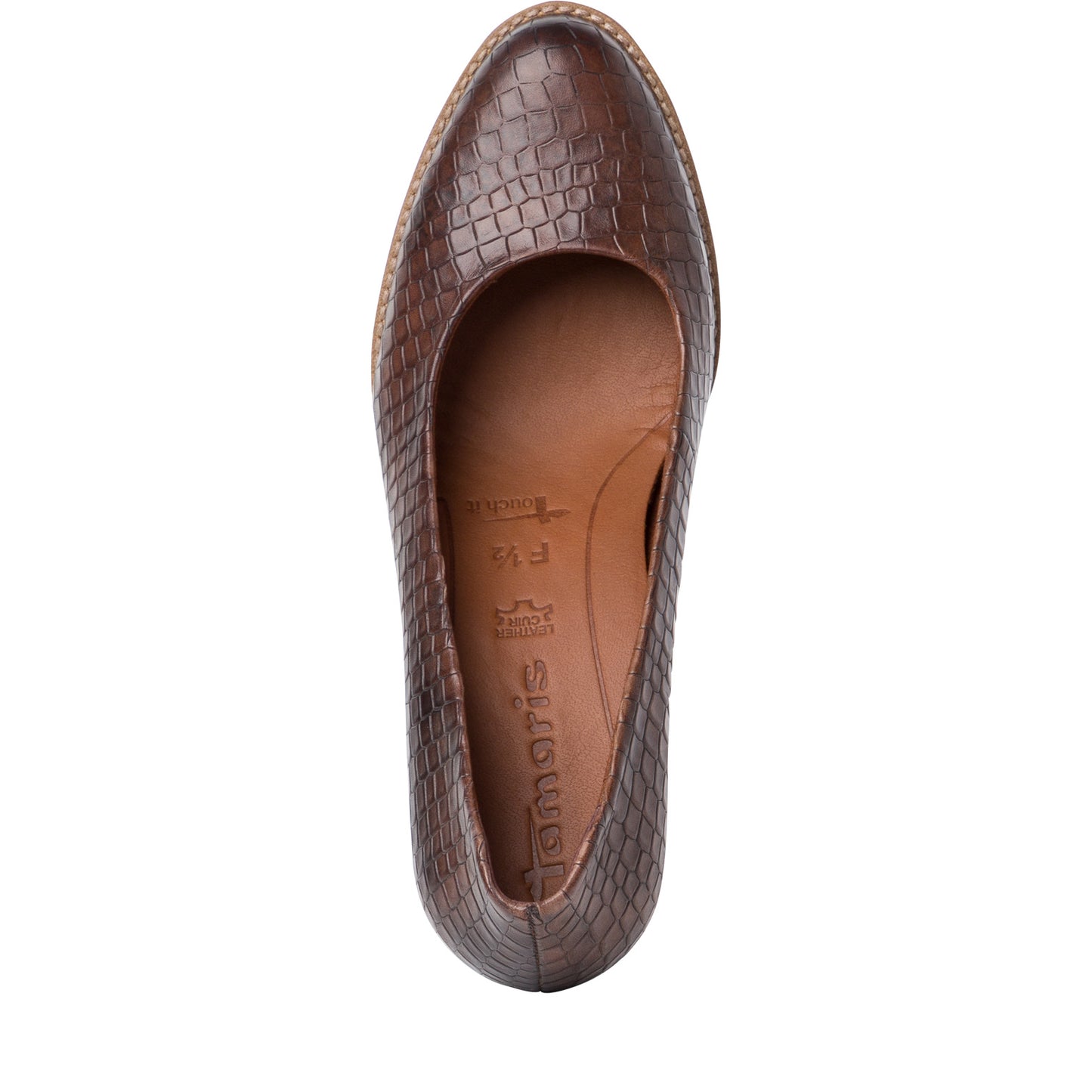Braune Indianapolis-Pumps