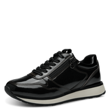 Baskets Anchorage Noires Vernies femmes Tamaris Belgique Nouvelle collection automne/hiver 2023