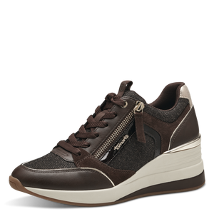 Baskets Arlington Brunes femmes Tamaris Belgique Nouvelle Collection Automne/Hiver 2023
