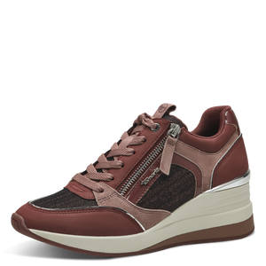 Baskets Arlington Bordeaux femmes Tamaris Belgique Nouvelle Collection automnre/hiver 2023