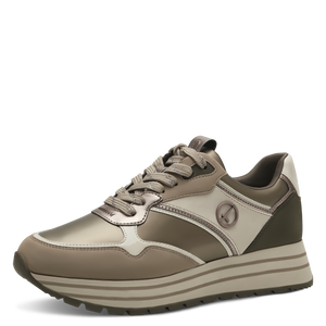 Baskets Austin Kaki femmes Tamaris Belgique Nouvelle collection automne/hiver 2023