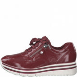 Minsk bordeauxrode sneakers