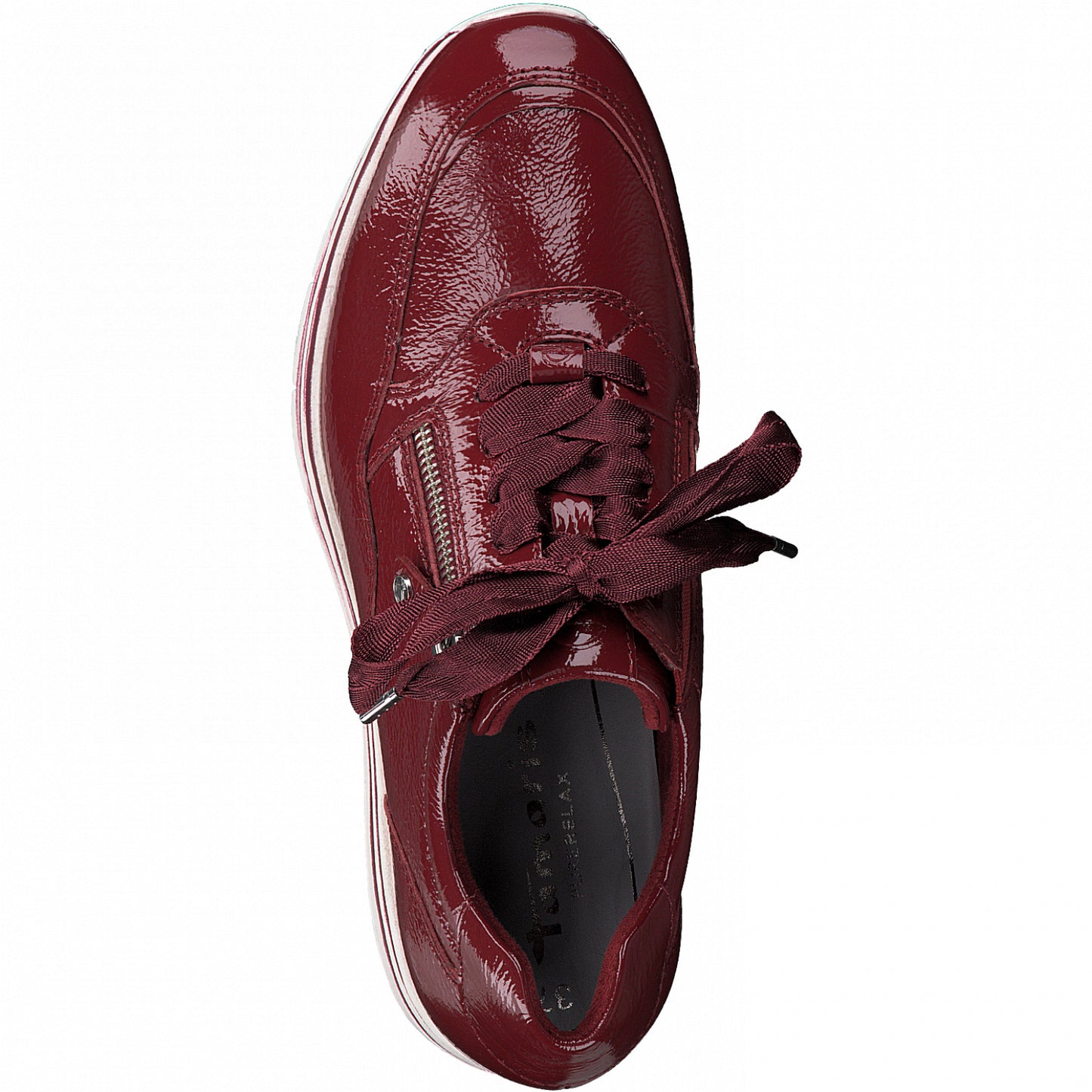 Bordeauxrote Turnschuhe von Minsk