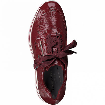 Bordeauxrote Turnschuhe von Minsk