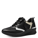 Baskets Caroubier Noires femmes Tamaris Belgique nouvelle collection automne Hiver 2023